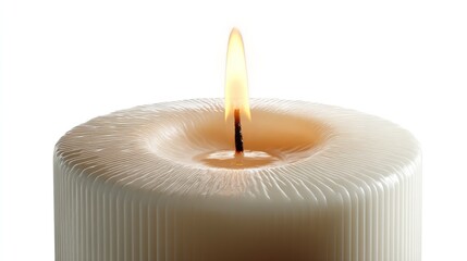 Burning candle