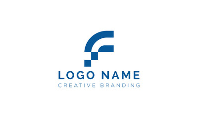 Minimalist F Logo for Branding and Identity.