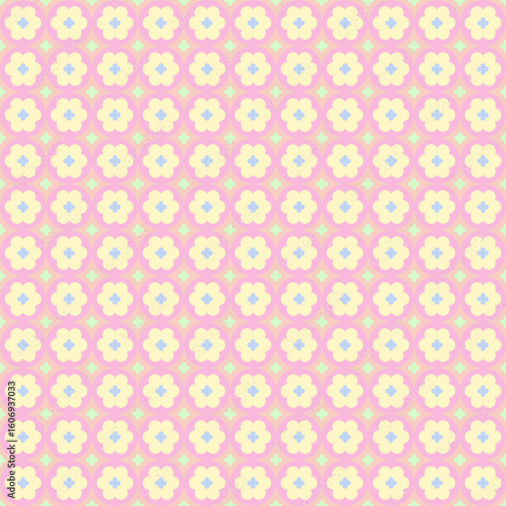 Poster geometric pattern background for design. colorful shapes seamless pattern background.