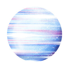 abstract circles with a pattern, stylized planets, isolated on a white background