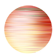 abstract circles with a pattern, stylized planets, isolated on a white background