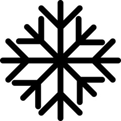snowflake on a white background