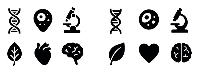 Science Icons Grid