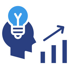 Fototapeta premium Business Intelligence Icon Element For Design