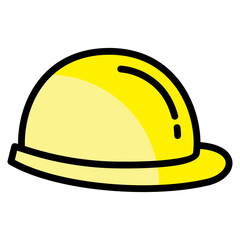 Hard Hat  Icon Element For Design