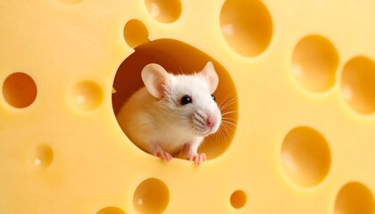 Mouse in cheese