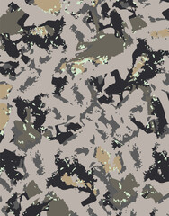 Fototapeta premium Leopard skin pattern, animal leathern seamless design