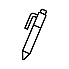  pen icon white on backgrond