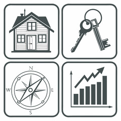 real estate icons
