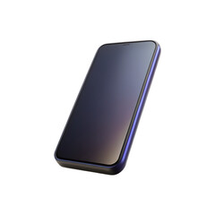Sleek Smartphone Display: A modern smartphone featuring a vibrant display. 