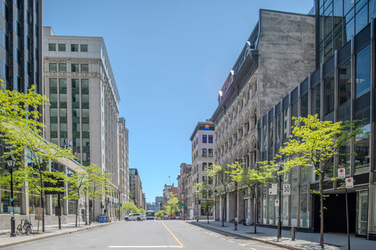 street scenes in Montreal Canada