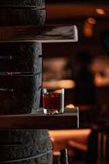 food served in ancient background