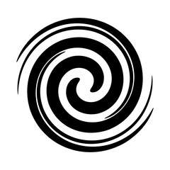 abstract spiral background circle vector