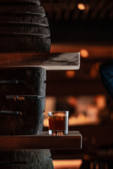 Cocktail in luxury background