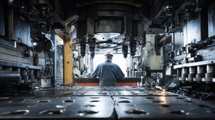 Industrial machinery operator