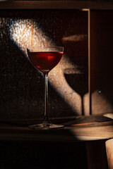 Cocktail in luxury background
