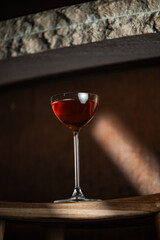 Cocktail in luxury background