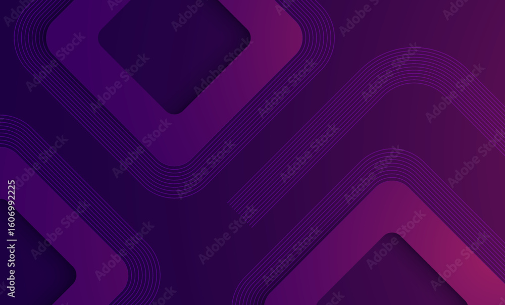 Aufkleber abstract purple and pink background with smooth flowing lines and gradient design