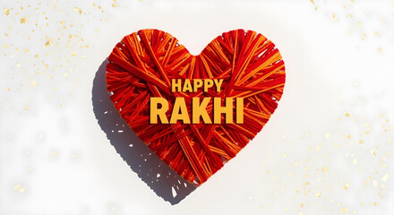 Happy Rakhi Bandhan indian festival template