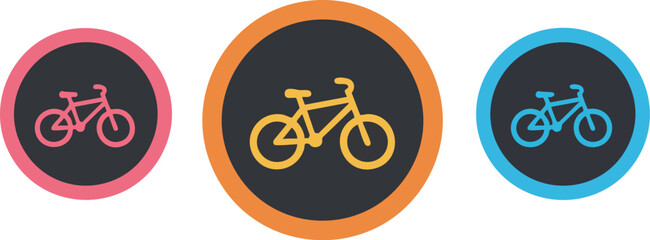 Bicycle Icon Set