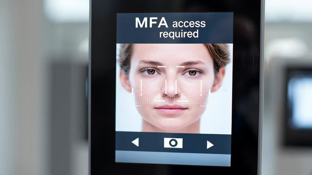 MFA, Multi-Factor Authentication technology enhances security by enabling safe access and reliable verification through facial recognition systems.