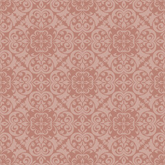 damask seamless pattern vector for wallpaper, this damask pattern vector is ideal for textiles, packaging and elegant damask pattern vector prints