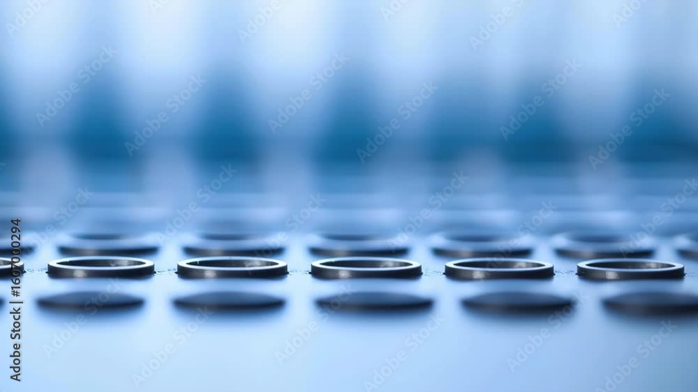 Poster precision lab work with dropper and close-up view of test tubes in scientific research environment