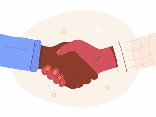 handshake between two businessmen