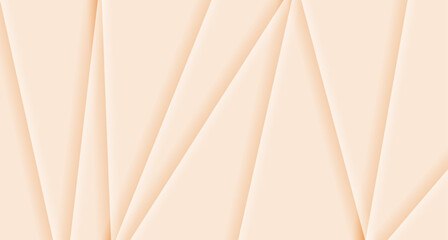 Beige geometric tech background with minimal stripes and lines. Vector concept design