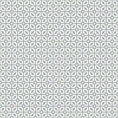 Geometric Monogram color Pattern Print