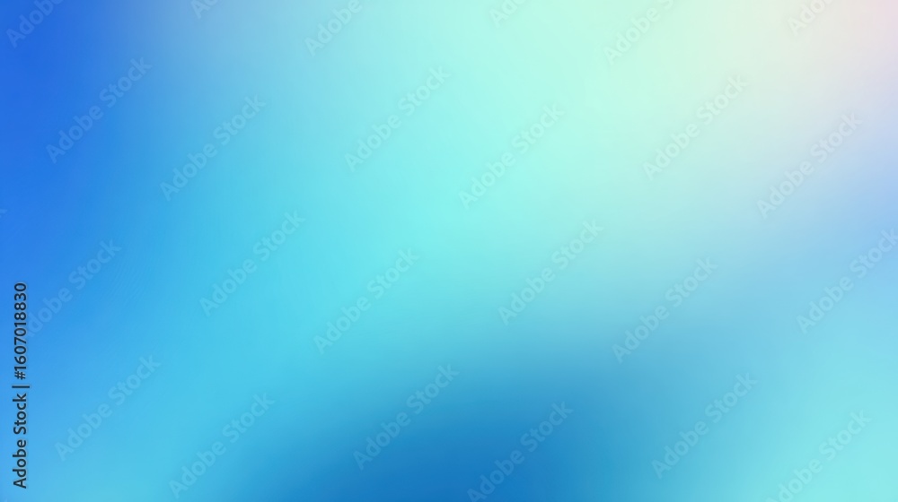 Poster a soft blurred background featuring various shades of blue, perfect for use in design and artistic p