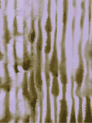 Vector Tie Dye Seamless Pattern. Ikat Ethnic Texture. Psychedelic Geo Pattern. Green Tonal Design. Graphic Background. Chocolate Tie Dye Batik. Watercolor Tile pattern. Faded Colors.