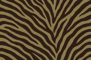 Abstract zebra stripes pattern brown and olive green textured background