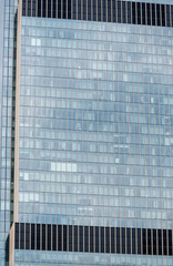 blue wall business buildings architectural background