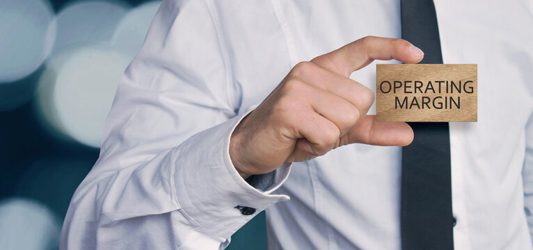 Concept of Operating Margin. Business concept