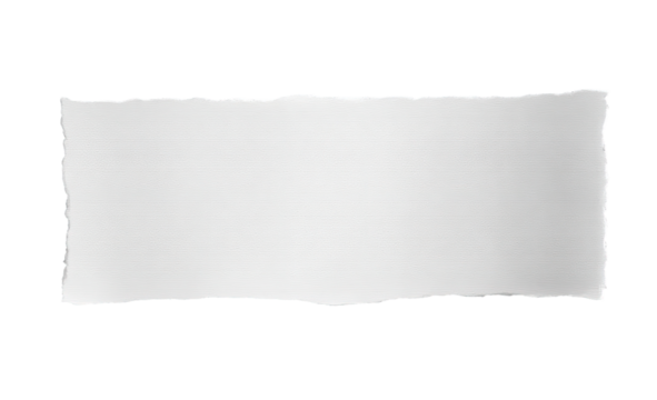 Blank, rectangular, slightly irregular shape, light gray