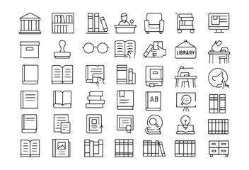 Library Icons Collection