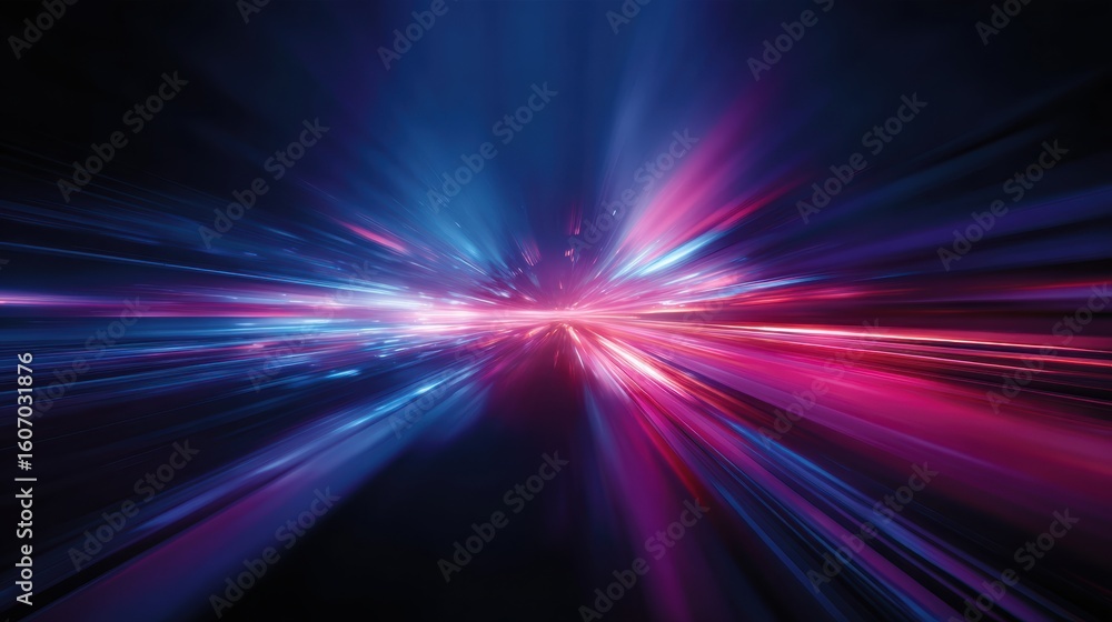Poster dynamic light burst creating a futuristic and vibrant abstract background for innovative design and 