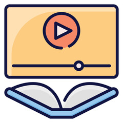 Online Learning Icon