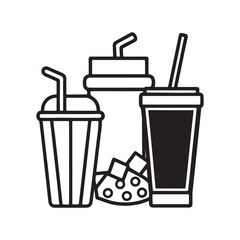 vector illustration of a soda can