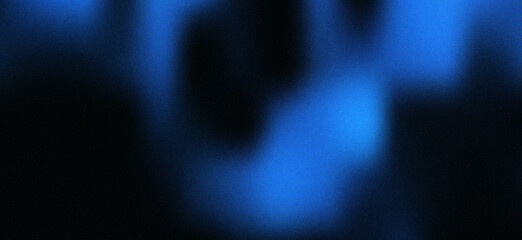 Light dark blue color gradient background, grainy texture, noise texture blur abstract background, abstract grain gradation blur texture