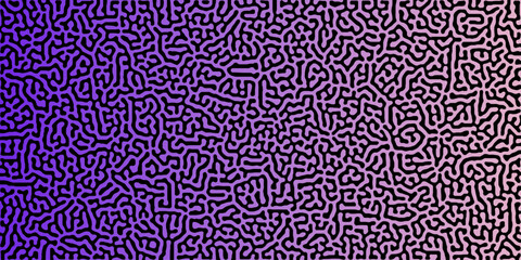 Abstract truing organic wallpaper Turing reaction diffusion monochrome seamless pattern .Monochrome Turing reaction background .Natural seamless line pattern. Linear design with biological shapes