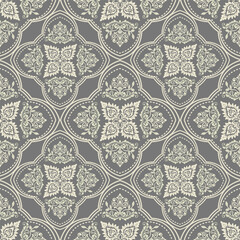 Decorative pattern, gray background