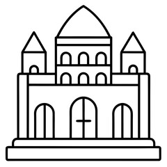 Miniatures line art vector