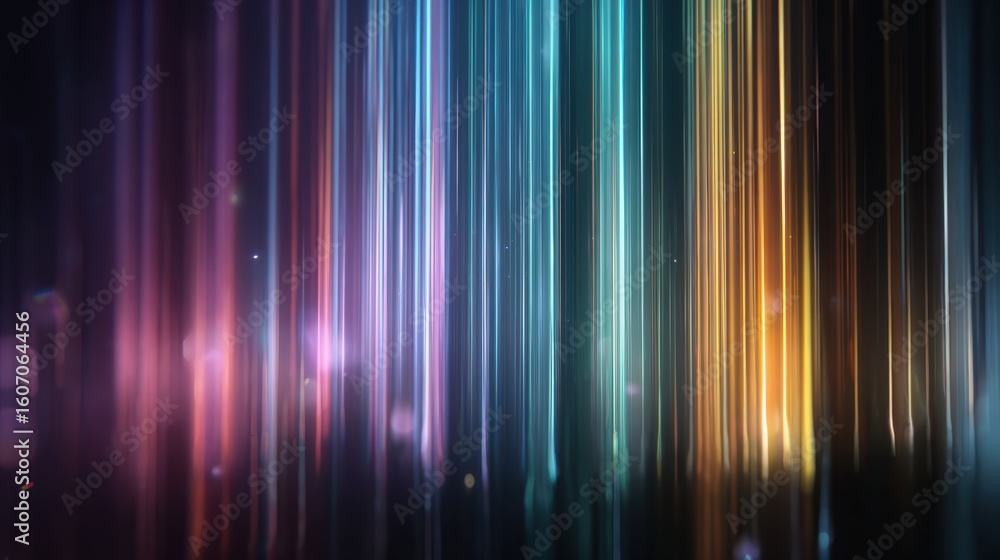 Poster a vibrant blend of colorful vertical streaks creates a dynamic abstract background for various desig