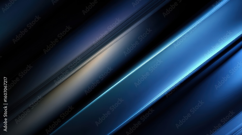 Poster abstract lines in shades of blue create a modern, sleek background perfect for design projects and d