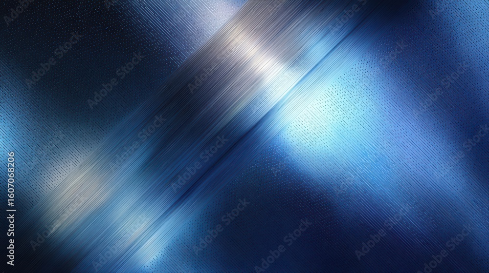 Poster an abstract blue texture with blurred lines creating a modern and dynamic visual effect for creative