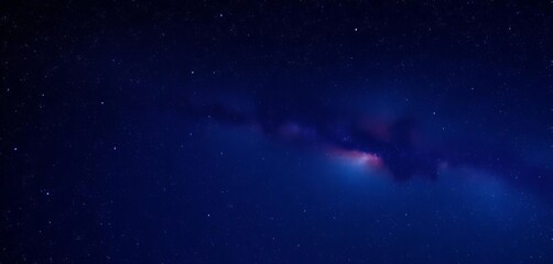 Vast, inky night sky densely packed with twinkling stars,  beauty,  blue