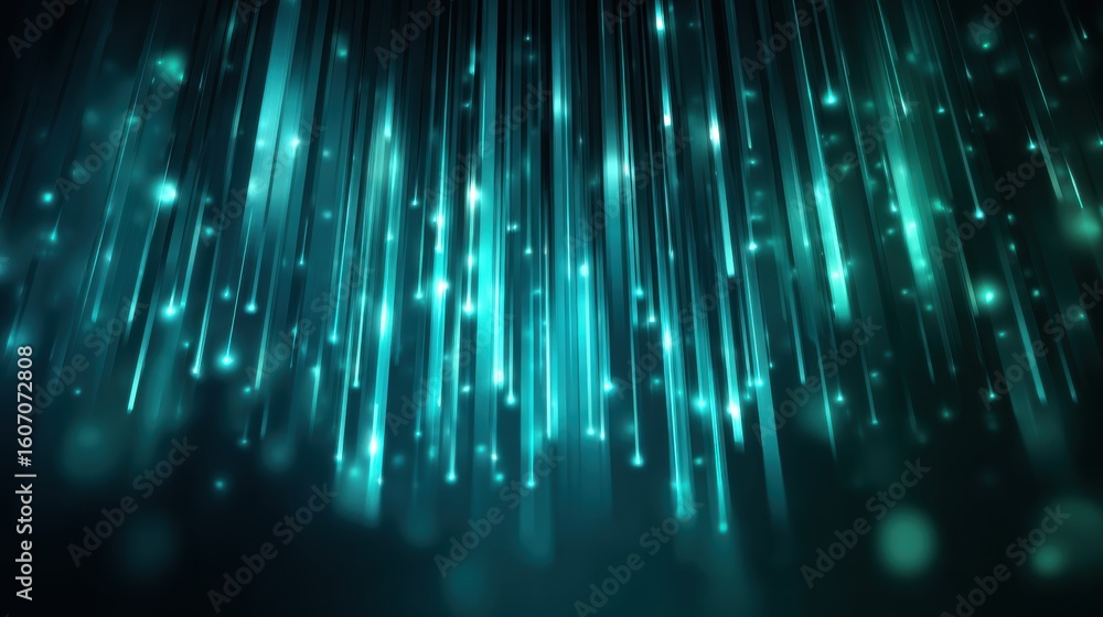 Poster dynamic light beams create a striking visual effect, perfect for modern designs and digital backgrou