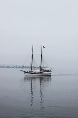 Fototapeta premium Boat on the Baltic Sea